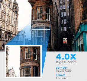 Câmera 8MP WiFi PTZ