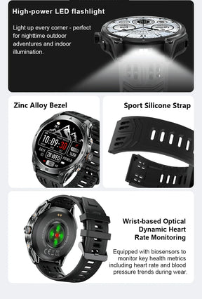 T-Rex 3 Ultra – Smartwatch Militar