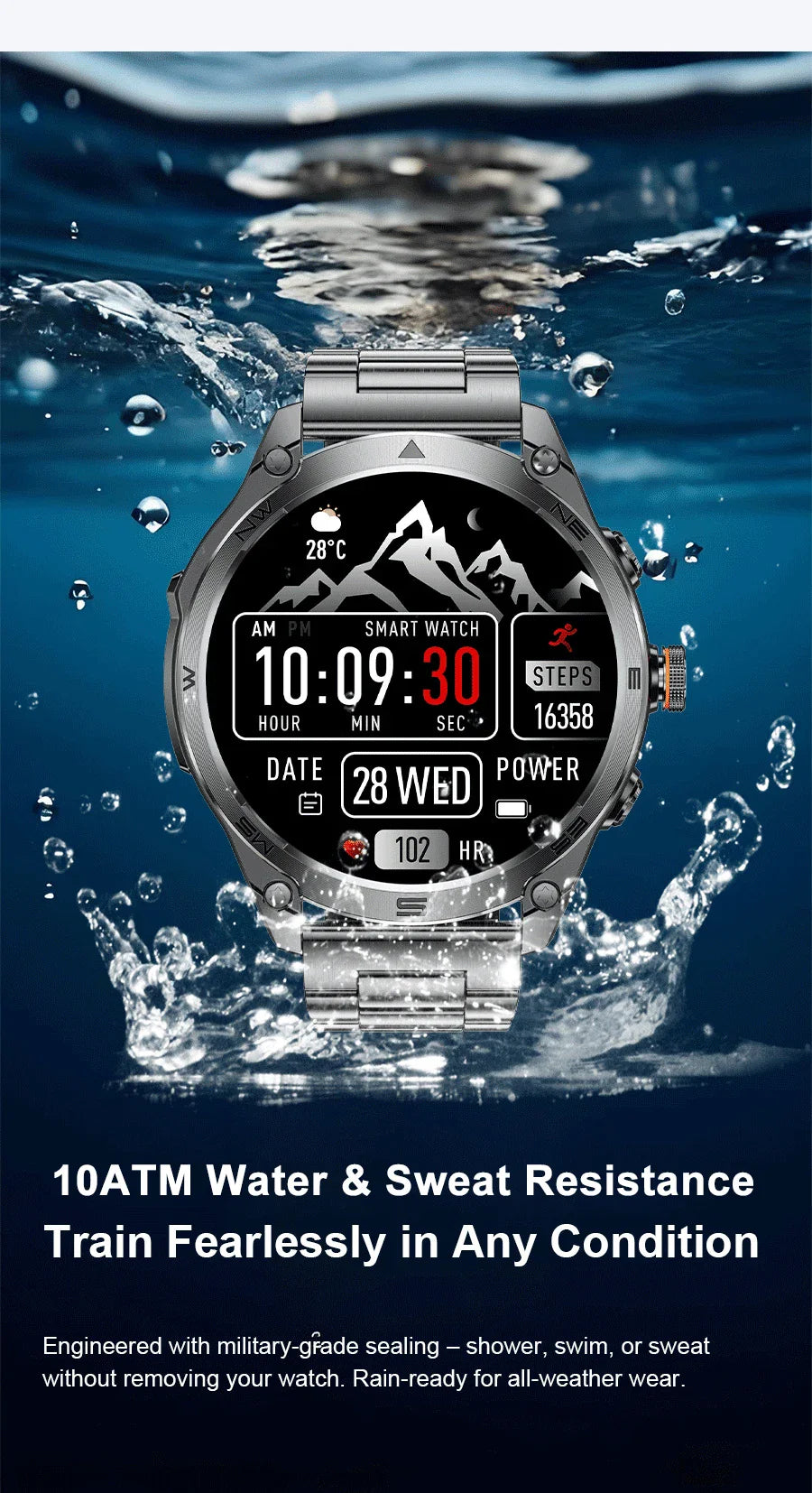 T-Rex 3 Ultra – Smartwatch Militar