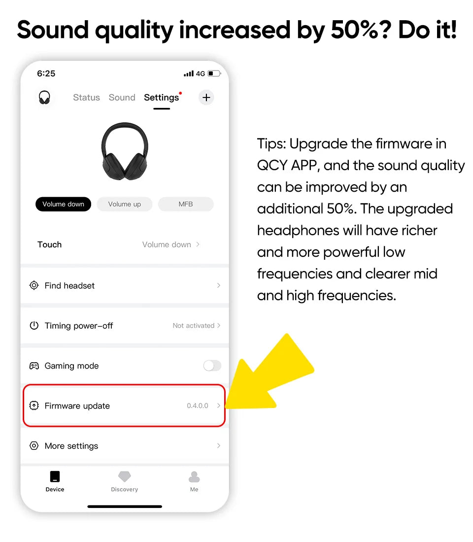 QCY H3 ANC – Hi-Res, 43dB