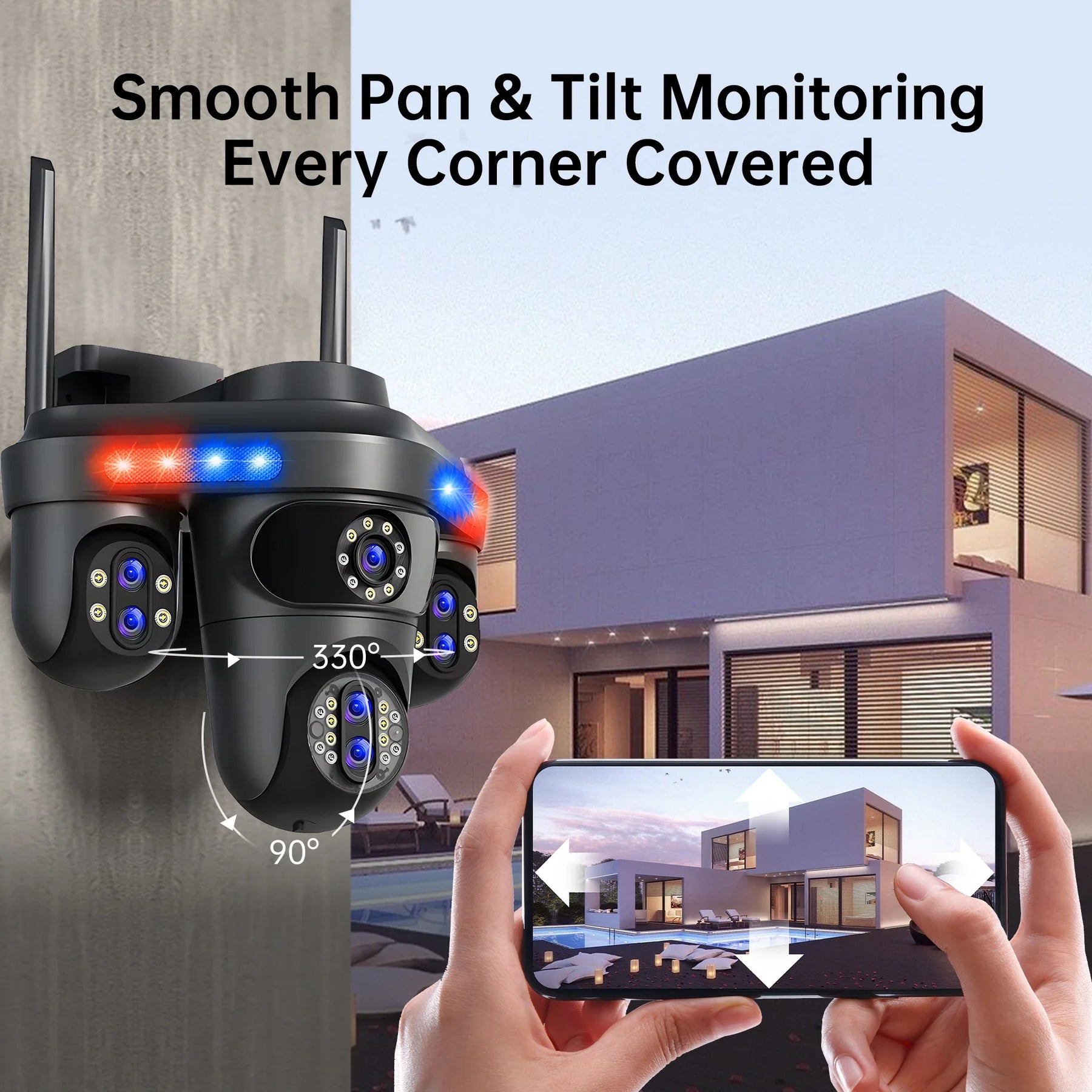 GEYUNE 35MP WiFi IP Camera