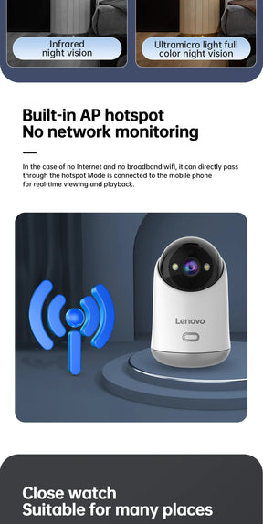 Lenovo 5MP Smart WiFi Camera
