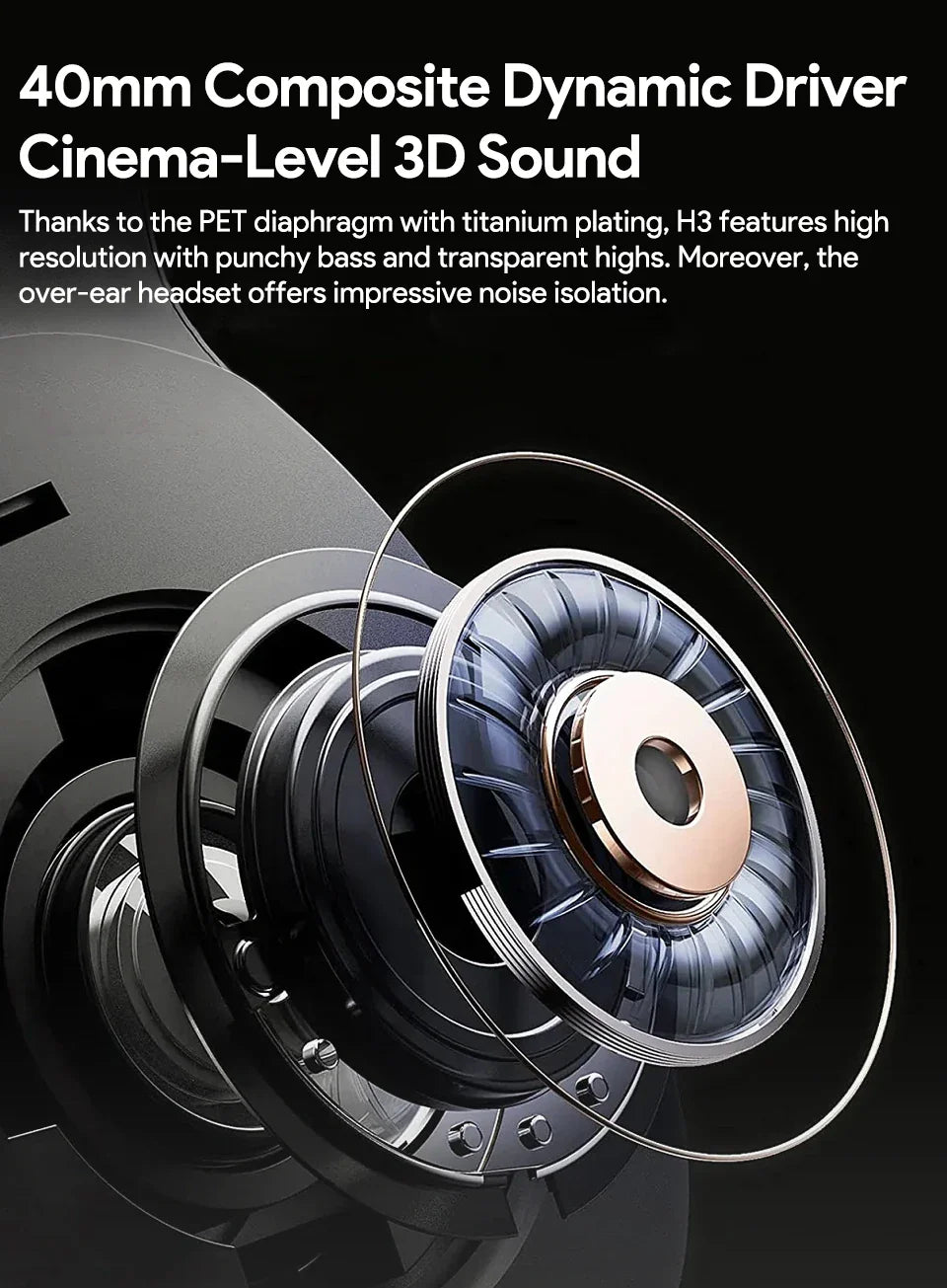 QCY H3 ANC – Hi-Res, 43dB