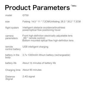 GT50 Drone – Mini Drone