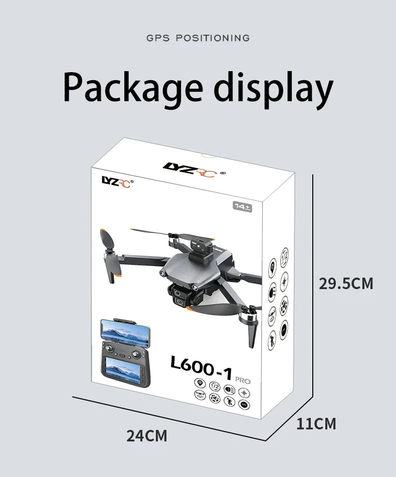 L600-1 Pro – Drone Profissional 4K