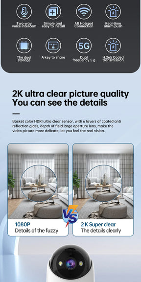 Lenovo 5MP Smart WiFi Camera