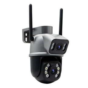 Icsee Black WiFi 4K – Câmera de Segurança Externa