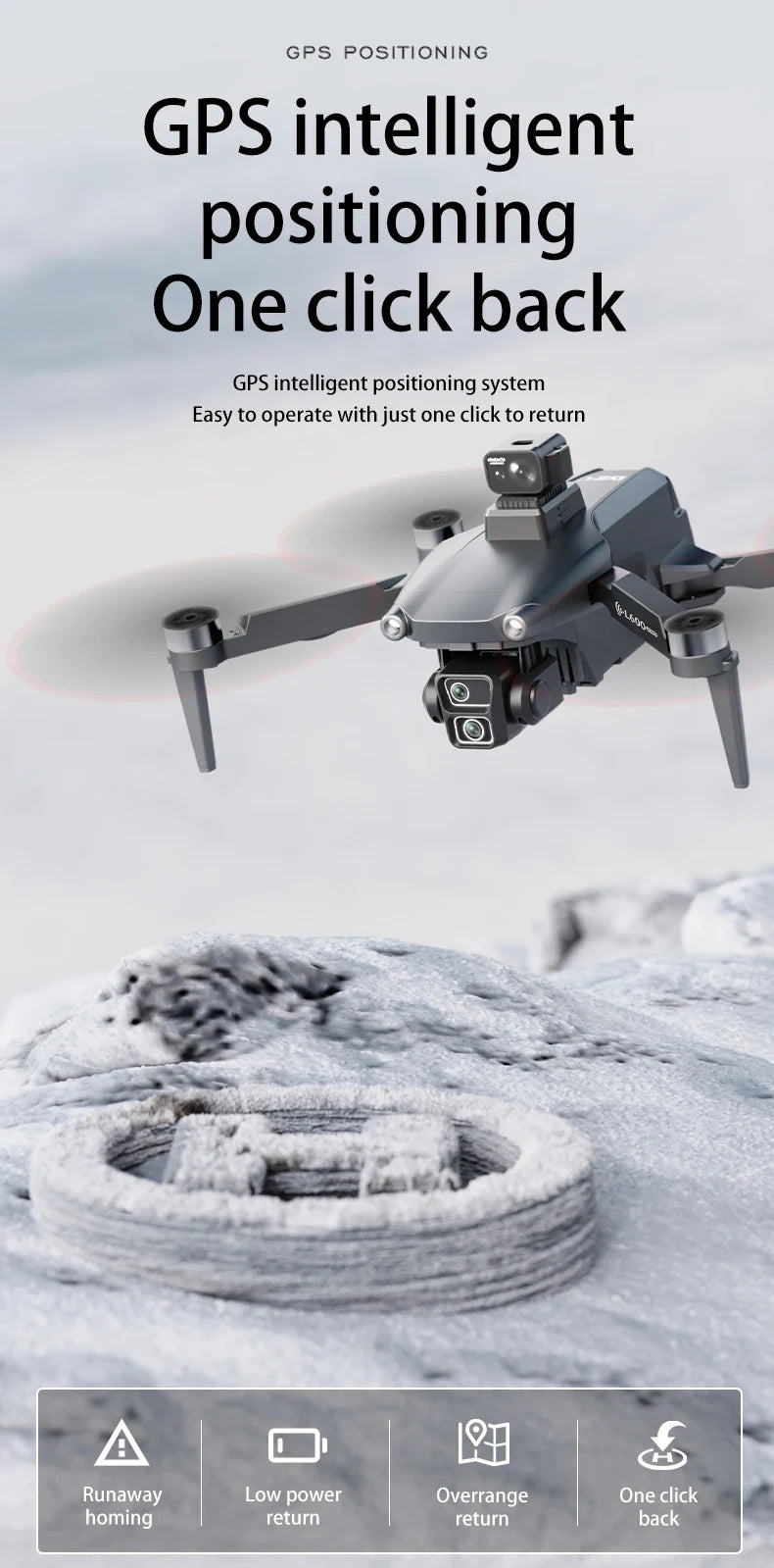 L600-1 Pro – Drone Profissional 4K