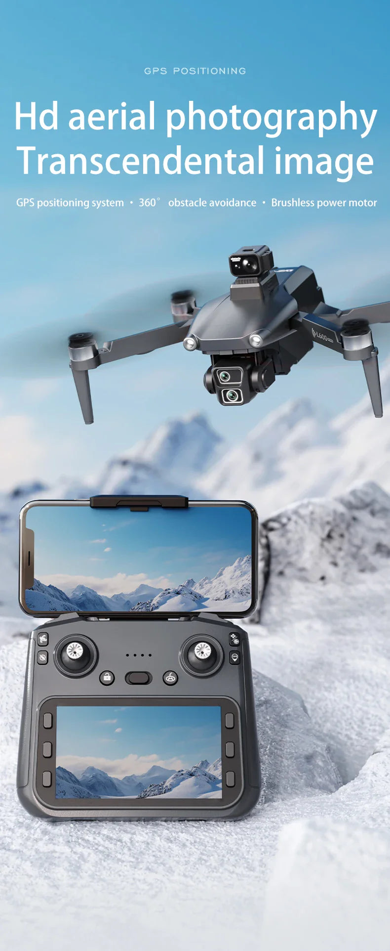 L600-1 Pro – Drone Profissional 4K