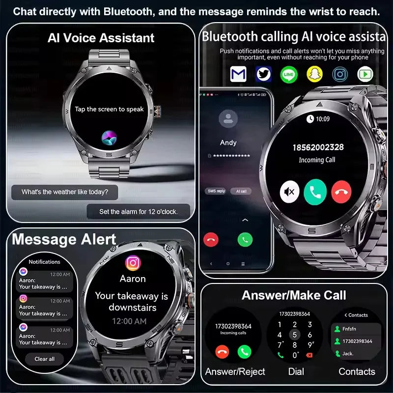 T-Rex 3 Ultra – Smartwatch Militar