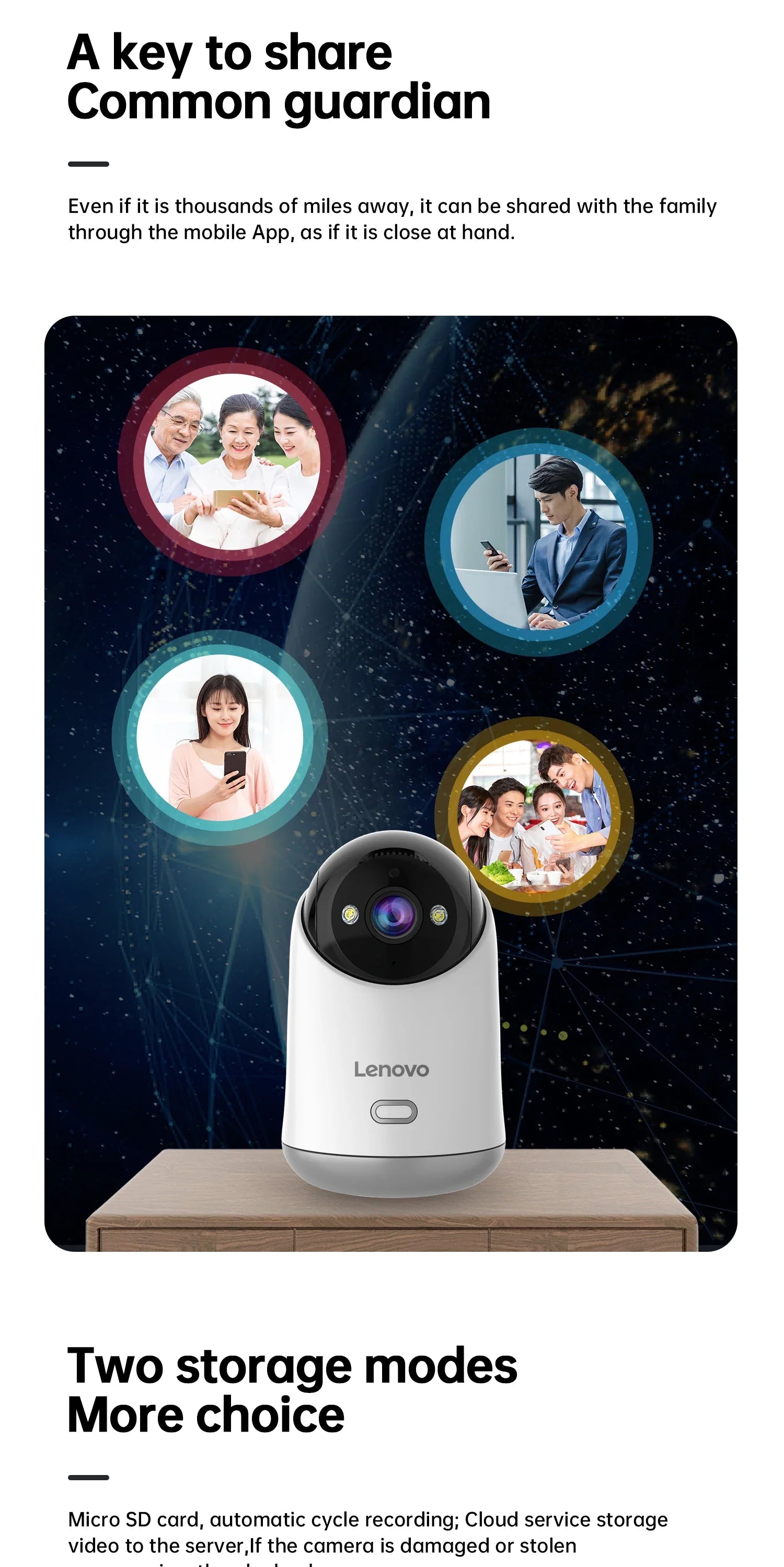 Lenovo 5MP Smart WiFi Camera