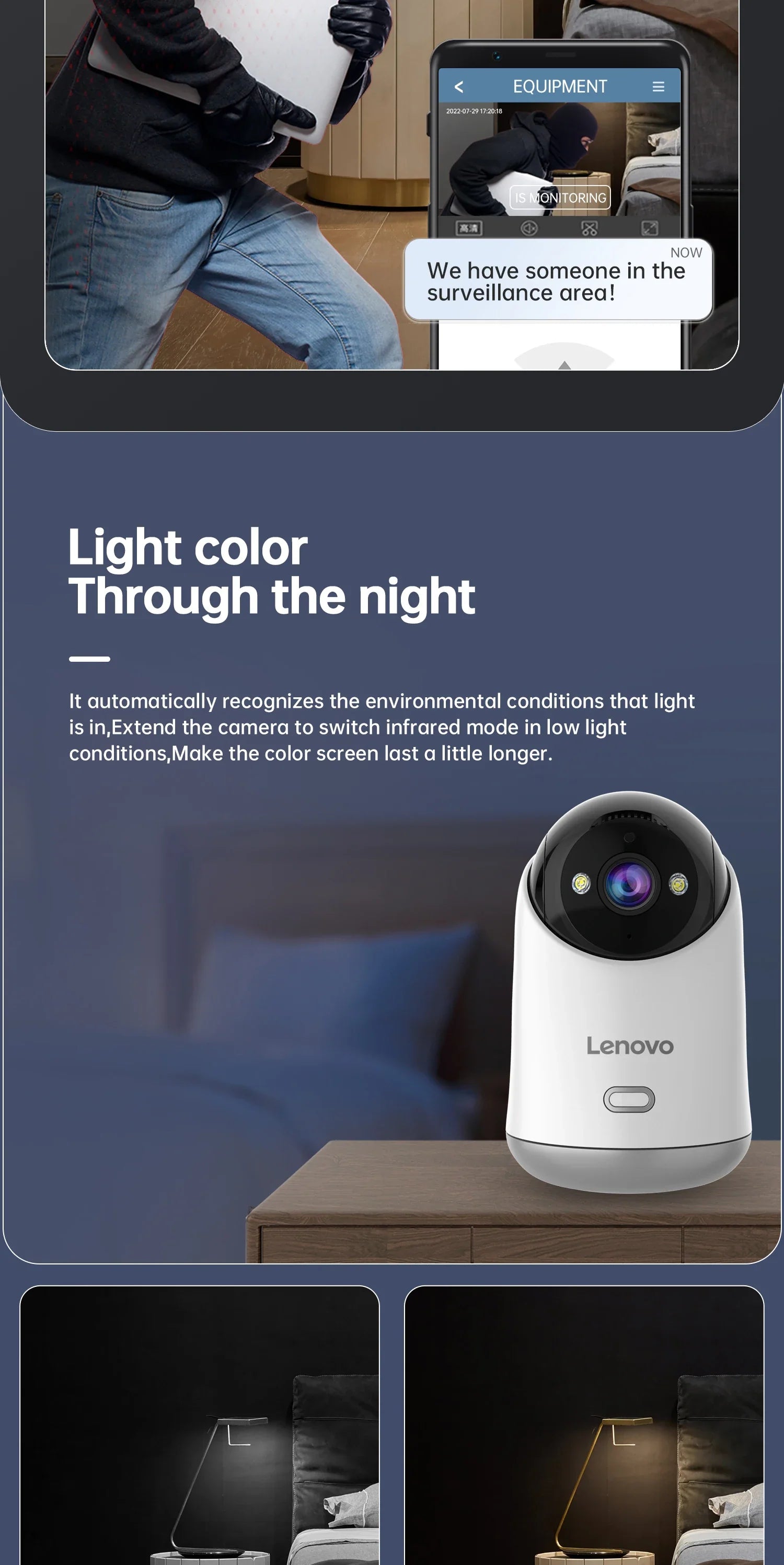 Lenovo 5MP Smart WiFi Camera