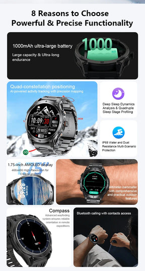 T-Rex 3 Ultra – Smartwatch Militar