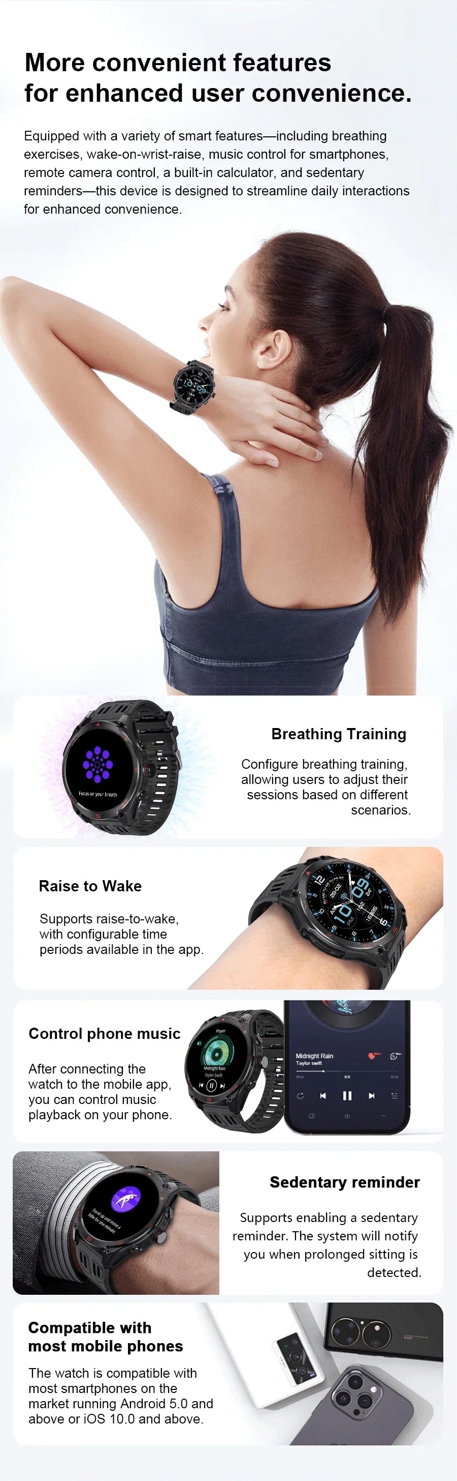 T-Rex 3 Ultra – Smartwatch Militar